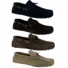 UPPER CLASS mocassino uomo vitello rovesciato sfoderato 3105/INS CASTORO MADE IN ITALY
