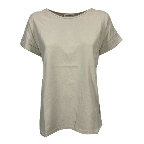 HUMILITY t-shirt donna mezza manica girocollo art HA-TS-ALEXANNE 100% cotone MADE IN ITALY