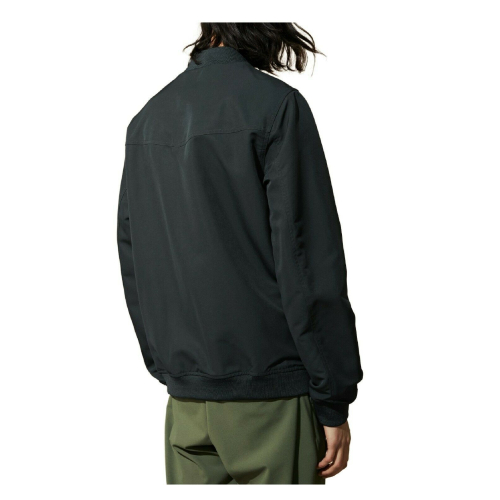 ELVINE short man jacket BOMBER style mod. REX zip closure, knitted collar and cuffs