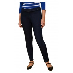 PERSONA by Marina Rinaldi line N.O.W jeans woman model dark blue leggings art 11.7181021 ILARIA