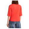 MARINA SPORT by Marina Rinaldi t-shirt donna bimateriale jersey+tessuto VAGLIE