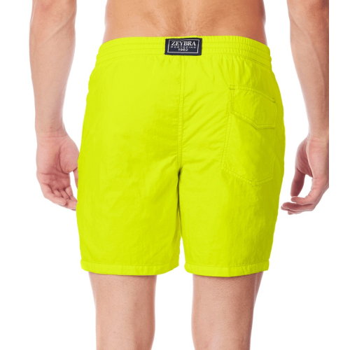 ZEYBRA men's swimming trunks fluo yellow mod AUB001 MADE IN ITALY