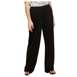 PERSONA By Marina Rinaldi line N.O.W black jersey woman trousers 11.7782021 ORZO