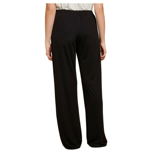 PERSONA By Marina Rinaldi line N.O.W black jersey woman trousers 11.7782021 ORZO