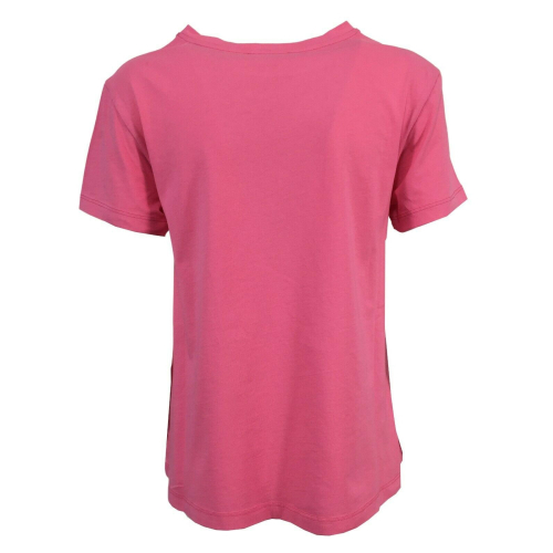 SEMICOUTURE t-shirt donna svasata mezza manica art Y1SJ01 100% cotone