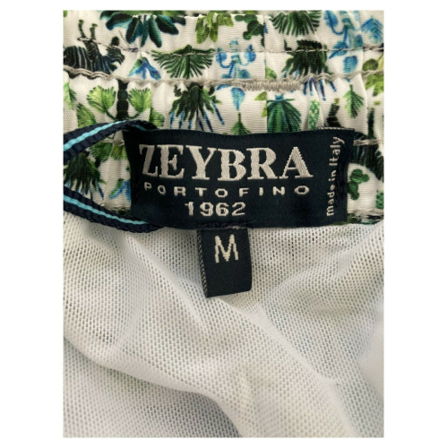 ZEYBRA costume uomo boxer linea REPREVE art AUB085 fantasia ZEBRE BIANCO MADE IN ITALY