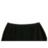 PERSONA by Marina Rinaldi black woman lined skirt 7102074 ALONTE 100% linen