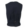 MANIFATTURA CECCARELLI  man blue vest mod 6914 DE 100% cotton MADE IN ITALY