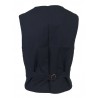 MANIFATTURA CECCARELLI  man blue vest mod 6914 DE 100% cotton MADE IN ITALY