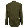 MANIFATTURA CECCARELLI camicia uomo verde militare art 706 100% cotone MADE IN ITALY