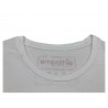 EMPATHIE T-shirt donna bianca manica scesa mod S2100204 100% cotone MADE IN ITALY