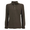 DELLA CIANA polo uomo manica lunga piquet art 41/240 A 100% cotone MADE IN ITALY