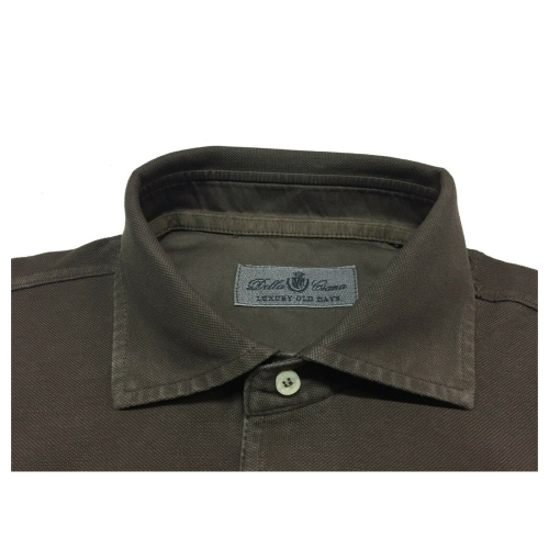 DELLA CIANA polo uomo manica lunga piquet art 41/240 A 100% cotone MADE IN ITALY