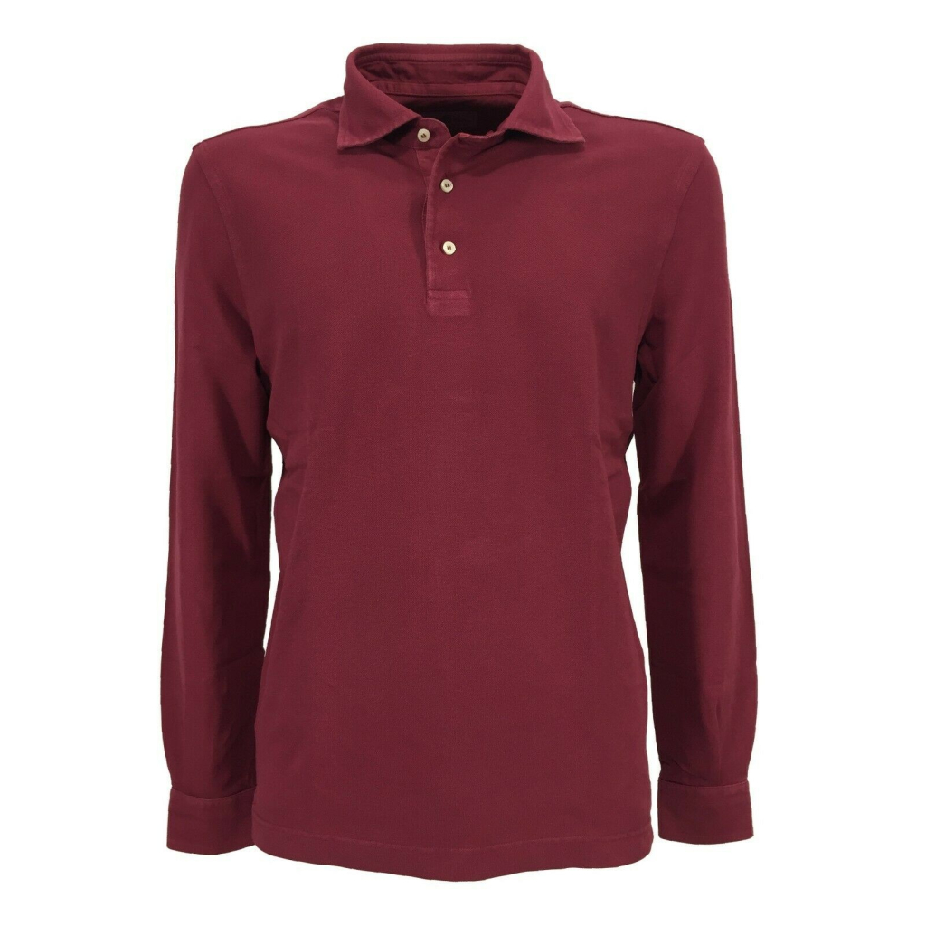 DELLA CIANA men's long sleeve piquet polo shirt art 41/240 A 100% cotton MADE IN ITALY DELLA CIANA men's long sleeve piquet polo shirt art 41/240 A 100% cotton MADE IN ITALY
