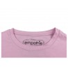 EMPATHIE T-shirt donna rosa mezza manica S2100302 100% cotone MADE IN ITALY