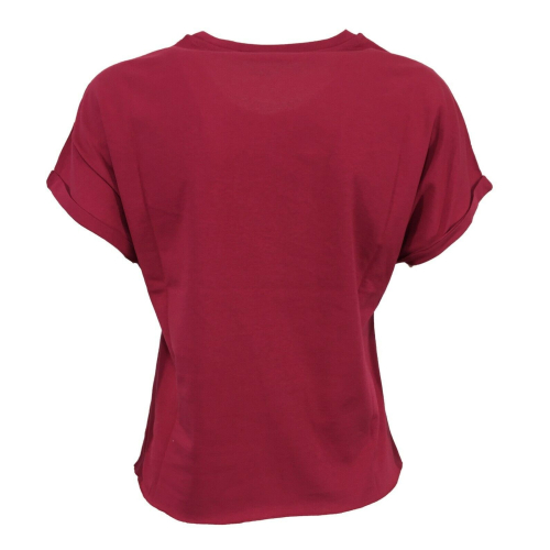 EMPATHIE  women's cyclamen t-shirt mod S2100201 100% cotton MADE IN ITALY