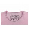EMPATHIE T-shirt donna mezza manica rosa mod S2100108 100% cotone MADE IN ITALY
