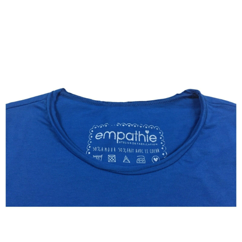 EMPATHIE T-shirt donna mezza manica mod S2100104 100% cotone MADE IN ITALY