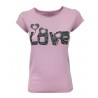 EMPATHIE T-shirt donna mezza manica mod S2100105 100% cotone MADE IN ITALY