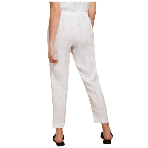 PERSONA by Marina Rinaldi pantalone donna alla caviglia art 11.1132171 ROBOT 100% lino