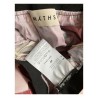 MYTHS bordeaux / pink / mud patterned woman skirt 21D90 413 MADE IN ITALY