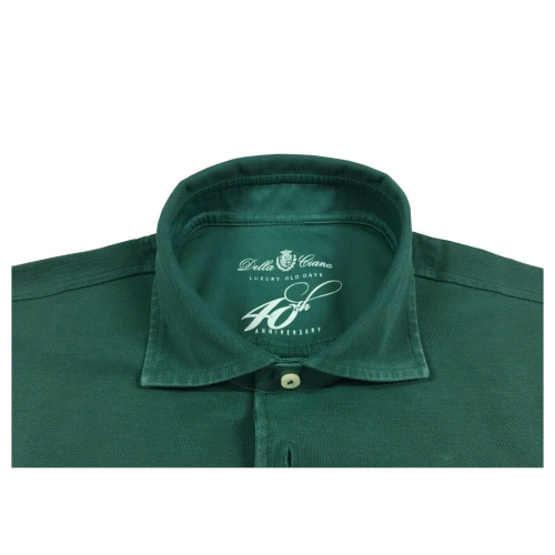 DELLA CIANA men's half-sleeved piquet polo shirt 41 / 201A 100% cotton MADE IN ITALY - 3