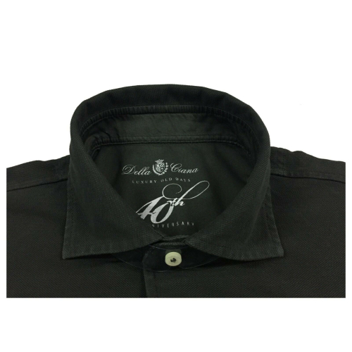 DELLA CIANA polo uomo mezza manica piquet 41/201A 100% cotone MADE IN ITALY - 3