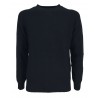 H953 man sweater working rice grain HS3209 100% cotton MADE IN ITALY