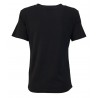 SEMICOUTURE t-shirt donna mezza manica con strass art Y1SJ02 100% cotone