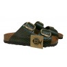 BIO BIO FOOTWEAR sandal woman open reptile print leather in the same color BIO-211-76602 DAENA MADE IN SPAIN