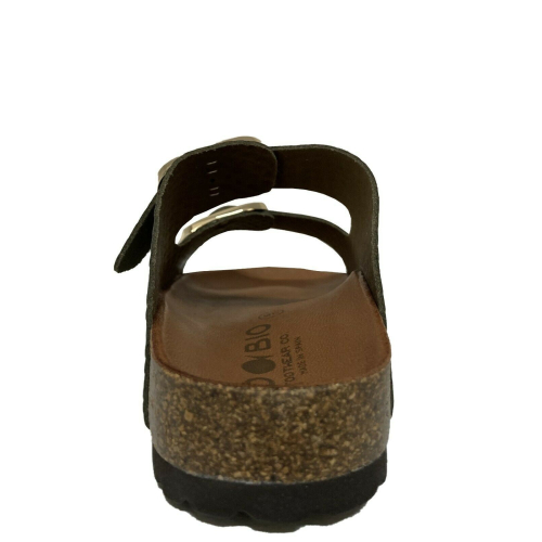BIO BIO FOOTWEAR sandal woman open reptile print leather in the same color BIO-211-76602 DAENA MADE IN SPAIN