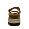 BIO BIO FOOTWEAR sandal woman open reptile print leather in the same color BIO-211-76602 DAENA MADE IN SPAIN