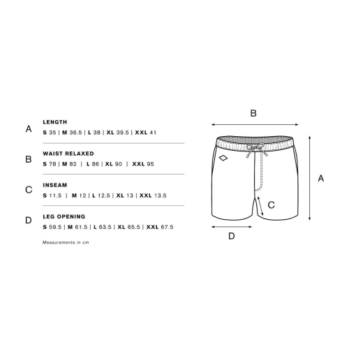 TOOCO bermuda uomo felpa garzata stampata art SHORT FELPA MAMMUT 100% cotone