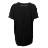 LIVIANA CONTI maxi t-shirt nera art L1SW20 100% cotone