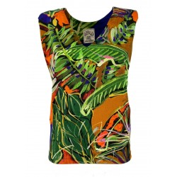 ALDO MARTINS maglia donna jersey fantasia multicolor art 5608 CEREUS MADE IN SPAIN