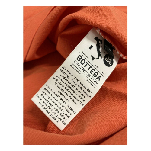 BottegaChilometerZero men's t-shirt half sleeve light cotton with art print DU21341 100% cotton MADE IN ITALY