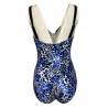 FASHY woman swimsuit C cup fantasy blue / black art 21995 01 C MADE IN ITALY