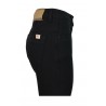 SEMICOUTURE jeans donna nero a trombetta corto Y1SY25 FREDERICK MADE IN ITALY