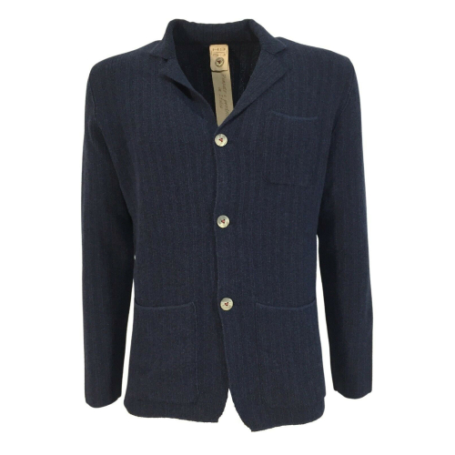 H953 man jacket color denim cotton HS3165 ANTONIO MADE IN ITALY