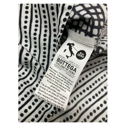 4.10 by BKØ woman shirt with white / black box DD20144 FANTASIA 100% cotton
