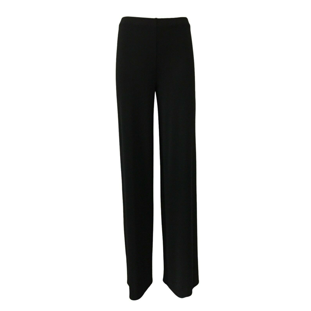 IVAN IABONI pantalone donna con elastico jersey nero art P8 94% poliestere 6% elastan