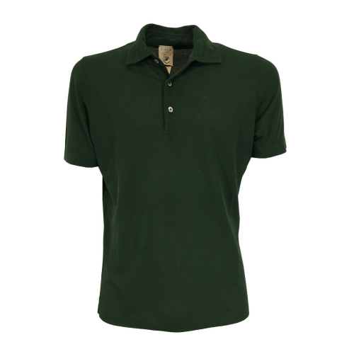H953 light short-sleeved men's polo shirt HS3260 / P 50% cotton 50% modal MADE IN ITALY