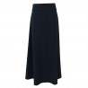 LABO.ART long black woman skirt in winter cotton FIASCO JERSEY MADE IN ITALY