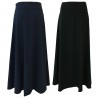 LABO.ART long black woman skirt in winter cotton FIASCO JERSEY MADE IN ITALY