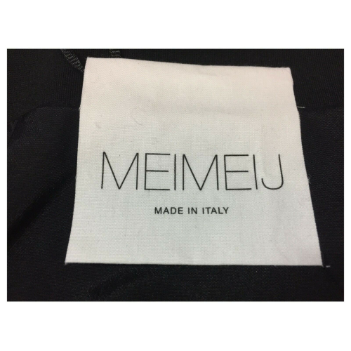 MEIMEIJ gonna donna nera doppio strato svasata punto milano art M1YB03 MADE IN ITALY