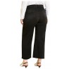 MARINA SPORT by Marina Rinaldi jeans donna in denim raso stretch nero art 13.5183201 ICONA
