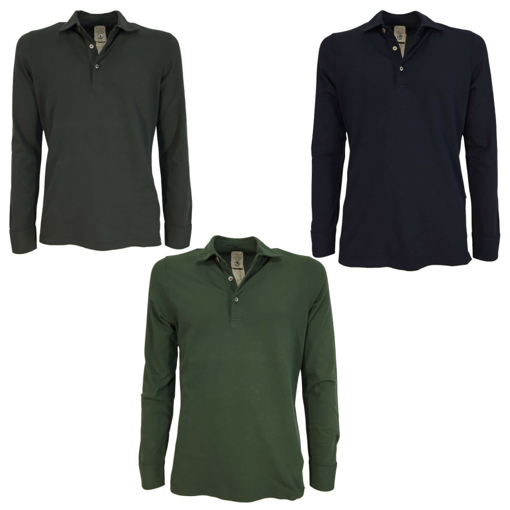 H953 polo uomo manica lunga slim art HS3254 PORTOFINO MADE IN ITALY H953 polo uomo manica lunga slim art HS3254 PORTOFINO MADE IN ITALY