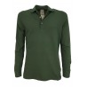 H953 polo uomo manica lunga slim art HS3254 PORTOFINO MADE IN ITALY