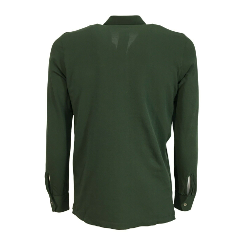 H953 polo uomo manica lunga slim art HS3254 PORTOFINO MADE IN ITALY