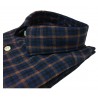 GMF 965 camicia uomo manica lunga fantasia 10.A.L 911410 100% cotone